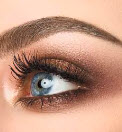 Finished brow shaping with lash tint — defined, soft, enduring
